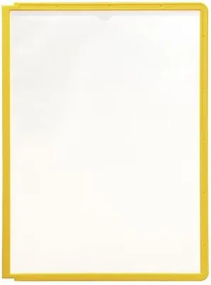 Zdjęcie produktu dla Durable 5606-04, Rama, Żółty, Polipropylen (PP), A4