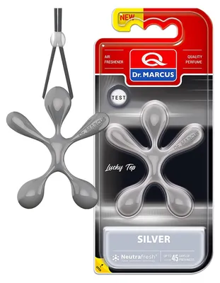 Produktbild von Dr. Marcus Lucky Top - Lufterfrischer - silber 1 Stück [DRM07484]