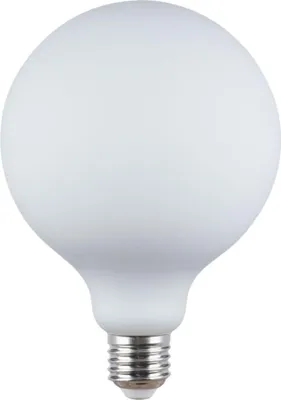 Imagen del producto de Bombilla LED de 9W, color blanco opaco, casquillo E27, 4000K, regulable, modelo 5214-G125-DIM-MILKY, marca Italux