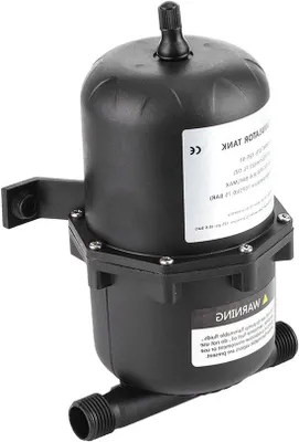 Immagine prodotto di Serbatoio di espansione per barche e camper, impermeabile, 1/2" MNPT, 125 PSI, regolatore di flusso