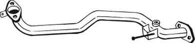 Produktbild von BOSAL Abgasrohr Auspuffrohr für NISSAN ALMERA II Hatchback (N16) Vorne 803-077