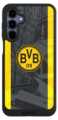 Produktbild von NIVOCASE Handyhülle für Samsung Galaxy A16 5G  Hülle NIVOpure Case Schwarz BVB Borussia Dortmund Stadion