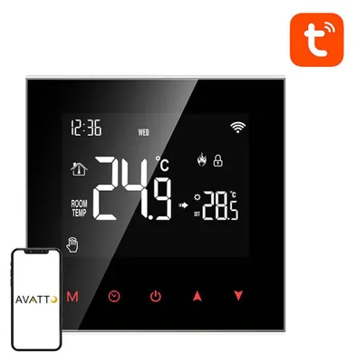 Obrázok produktu pre Avatto WT100 smart termostat pre ohrievač vody 3A Wi-Fi TUYA
