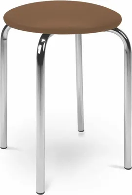 Produktbild von Verchromter Hocker für das Esszimmer Chico