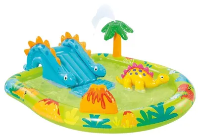 Obrázek produktu pro Nafukovací bazén pro děti Intex 143 L Dinosaurus (191 x 152 x 58 cm)
