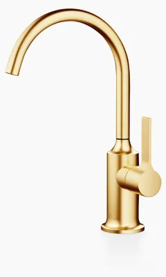 Produktbild von Dornbracht Waschtisch Einhebelmischer ohne Ablaufgarnitur VAIA messing gebürstet, 33521809-28