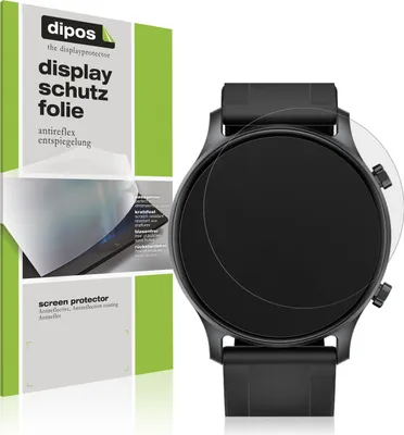 Produktbild von 6x Schutzfolie für Haylou RS3 matt Displayschutzfolie Folie Display Schutz dipos