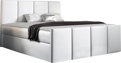 Produktbild von MIRJAN24 Boxspringbett Lars, Ehebett mit zwei Bettkästen, Doppelbett, Stilvoll Schlafzimmer (Soft 017, Größe: 120x200 cm)