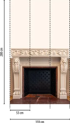Produktbild von Daniel Hechter 7 786601 Vliestapete 2.80 m x 1.59 m A.S. Creation Muster Motive Beige Schwarz Tapete Vintage
