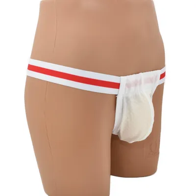 Produktbild von Herren Tanga mit großem Beutel