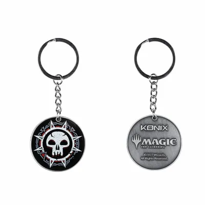 Zdjęcie produktu dla Konix 78441121184, Brelok do kluczy, Czarny, Szary, Metal, Uni , W każdym wieku, 40 mm