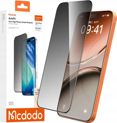 Obrázek produktu pro Mcdodo tvrzené sklo Autofit pro Apple iPhone 17 Air