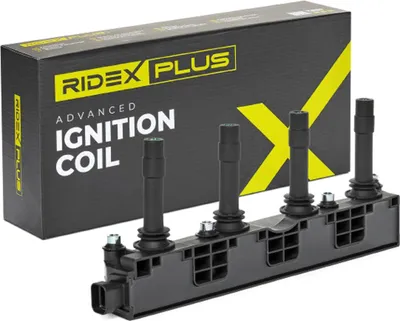Produktbild von RIDEX PLUS 689C0011P Zündspule für OPEL Corsa C Schrägheck (X01) ZAFIRA B (A05) Meriva A (X03) für BMW 3 Touring (F31) für SEAT Ibiza III Schrägheck