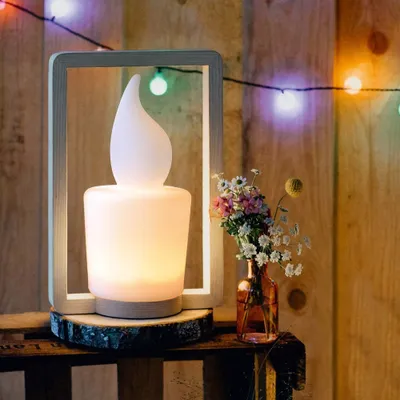 Produktbild von LED-Holzlampe "Symphony"