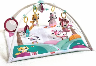 Obrázok produktu pre Tiny Love Gymini Deluxe Tiny Princess Tales, Detská hrazda, Tyč s hračkami, Zvukové efekty, Viacfarebný