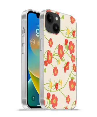 Produktbild von MuchoWow® Handyhülle Schutzhülle Hülle für Apple iPhone 14 Plus - Soft case Blume - Feldblumen - Muster Silikon Softcase Handy Hülle - Abbildung