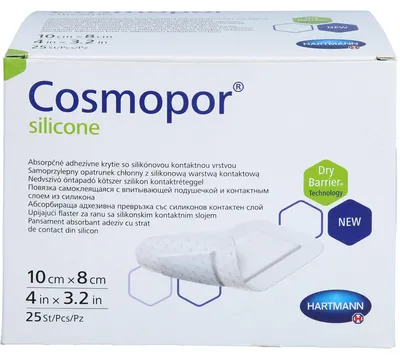 Produktbild von Cosmopor silicone 10x8cm P25, 25 St VER
