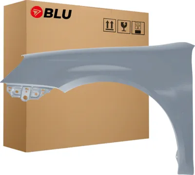 Image de BLU Aile Compatible avec VW Volkswagen Golf V 5 Kombi / Jetta  LD7X Gauche Grau PlatinGrau | 2003-2009 | Avant | Peint| Prêt à Monter | Acier