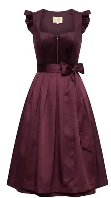 Produktbild von Dirndl Heda 70cm Länge lila 32
