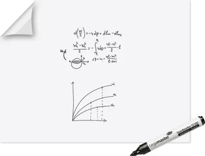 Zdjęcie produktu dla Legamaster blic Magic-Chart 90x120cm, Polipropylen (PP), 1200 mm, 0,0500 mm, 810 g, 63 mm, 963 mm