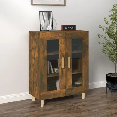 Obrázok produktu pre vidaXL Príborník údený dub 69,5x34x90 cm odvodený výrobok z dreva