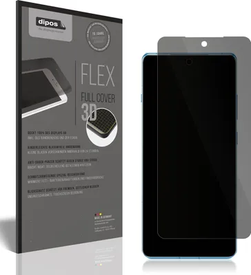 Produktbild von Full Cover Privacy Blickschutzfolie für OnePlus 12R 5G Folie Anti-Shock