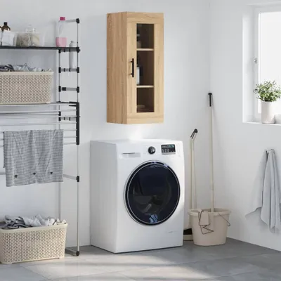 Produktbild von vidaXL Wandschrank Sonoma-Eiche 34,5x34x90 cm
