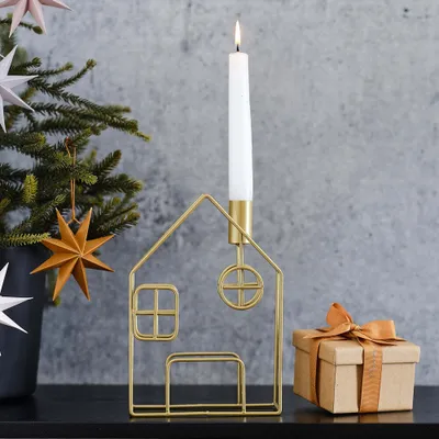 Produktbild von Metallhaus Kerzenständer 20cm