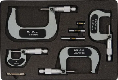 Produktbild von Bgelmessschrauben-Satz DIN 863/1 0-100 mm