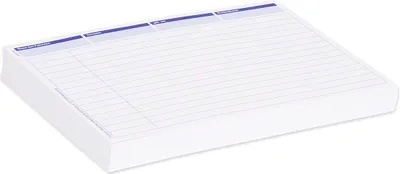 Produktbild von Einlegekarten für Karteikarten, 100 Stück, DIN A5 quer