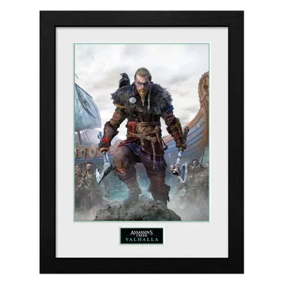 Produktbild von Assassin's Creed Valhalla - Poster im Rahmen - Standard Edition 40x30cm