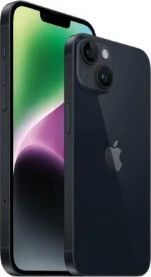 Produktbild von Apple iPhone 14 256GB 6,1" Midnight EU MPVX3ZD/A  Apple