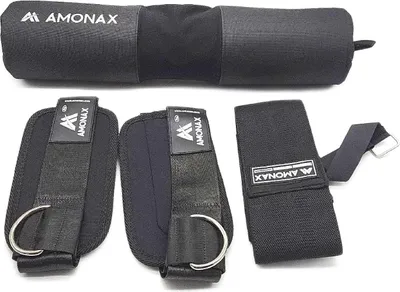 Zdjęcie produktu dla Amonax Poduszka pod sztangę Poduszka do przysiadów Podkładka pod pośladki Trening Fitness Ćwiczenia Moc pełna