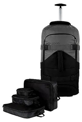Produktbild von Reisetasche mit Rollen und Rucksackfunktion, 60 L