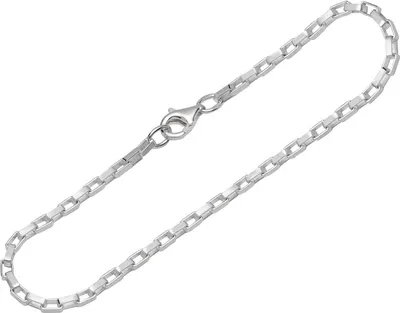 Produktbild von Armband 925 Sterling Silber 19cm Venezianerkette lang Damen design Armbandkette