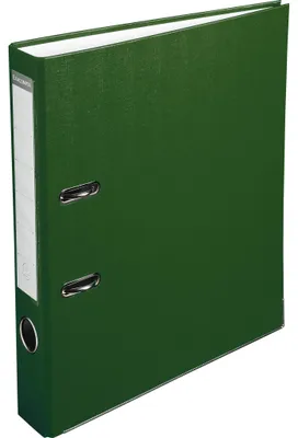 Produktbild von Exacompta 20x Ordner PP, + 2 Ringen, Rücken 50mm, 32x29cm A4, Grün, 915405B