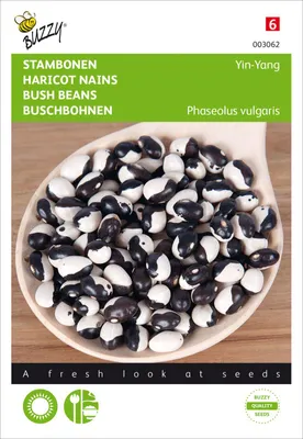 Imagen del producto de Judía de mata Yin-Yang | Semillas de judía de mata de Buzzy Seeds