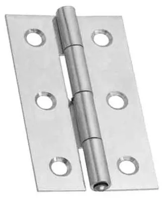 Immagine prodotto di CERNIERA STRETTA PERNO FISSO 60x35 mm