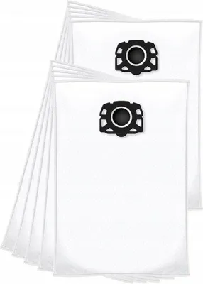 Immagine prodotto di Sillar 20x sacchetti per aspirapolvere in tessuto non tessuto per Kärcher WD4 WD5 WD6 MV4 MV5 MV6 Sacchetti di ricambio 2.863-006.0