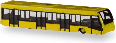 Produktbild von 4 Flughafenbus Gelb, HER562591, Maßstab1/400, HERPA