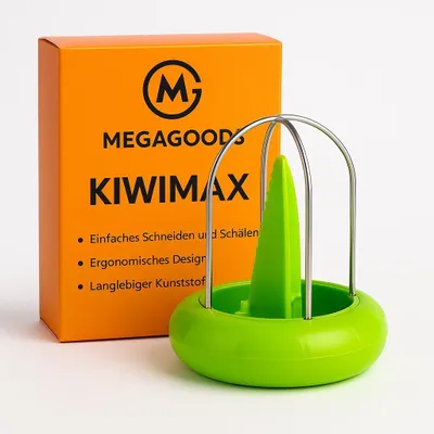 Produktbild von Kiwi Schneider mit Schälfunktion Küchenhelfer Obstschäler DE.