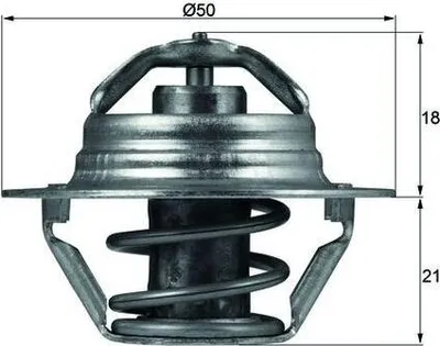 Produktbild von Behr Thermostat, Kühlmittel  Tx 100 89D