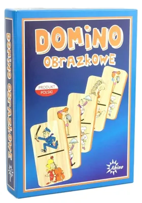 Zdjęcie produktu dla ABINO Domino z Obrazkami Zawodów