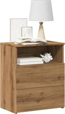 Obrázok produktu pre vidaXL Nočný stolík Artisan dub 50x32x60 cm materiál na báze dreva