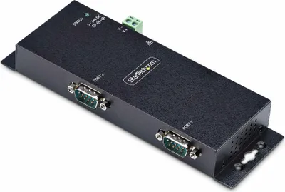 Immagine prodotto di Adattatore da seriale a Ethernet 2P StarTech.com, convertitore da LAN IP a RS232 DB9