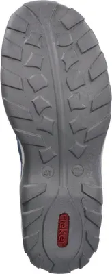 Produktbild von Rieker Herren Slipper Gummizug Halbschuh 08065, Größe:45 EU, Farbe:Blau