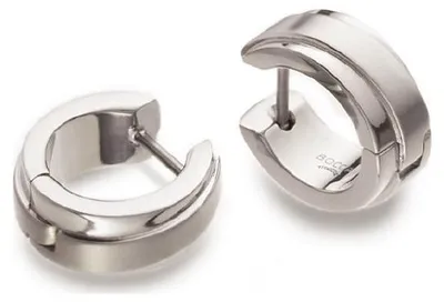 Produktbild von Boccia Damen Creolen 0560-01 Titan
