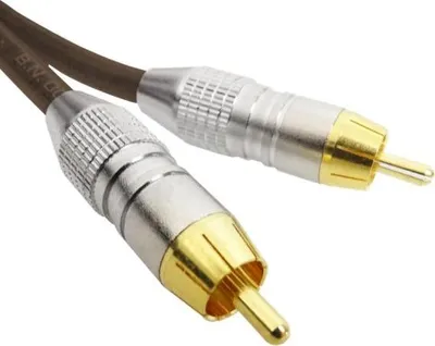 Produktbild von Rode Cinch-Kabel RCA Kabel 2x Stecker Braun 3m