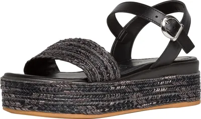 Produktbild von Marco Tozzi Damen Sandale schwarz 2-2-28394-24 F-Weite Größe: 39 EU