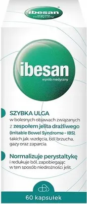 Produktbild von Ibesan Nahrungsergänzungsmittel für eine ausgewogene Ernährung, 60 Kapseln